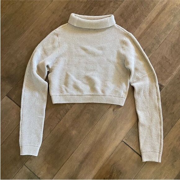 Free People Ottoman Mock-neck Pullover S - Picture 5 of 9